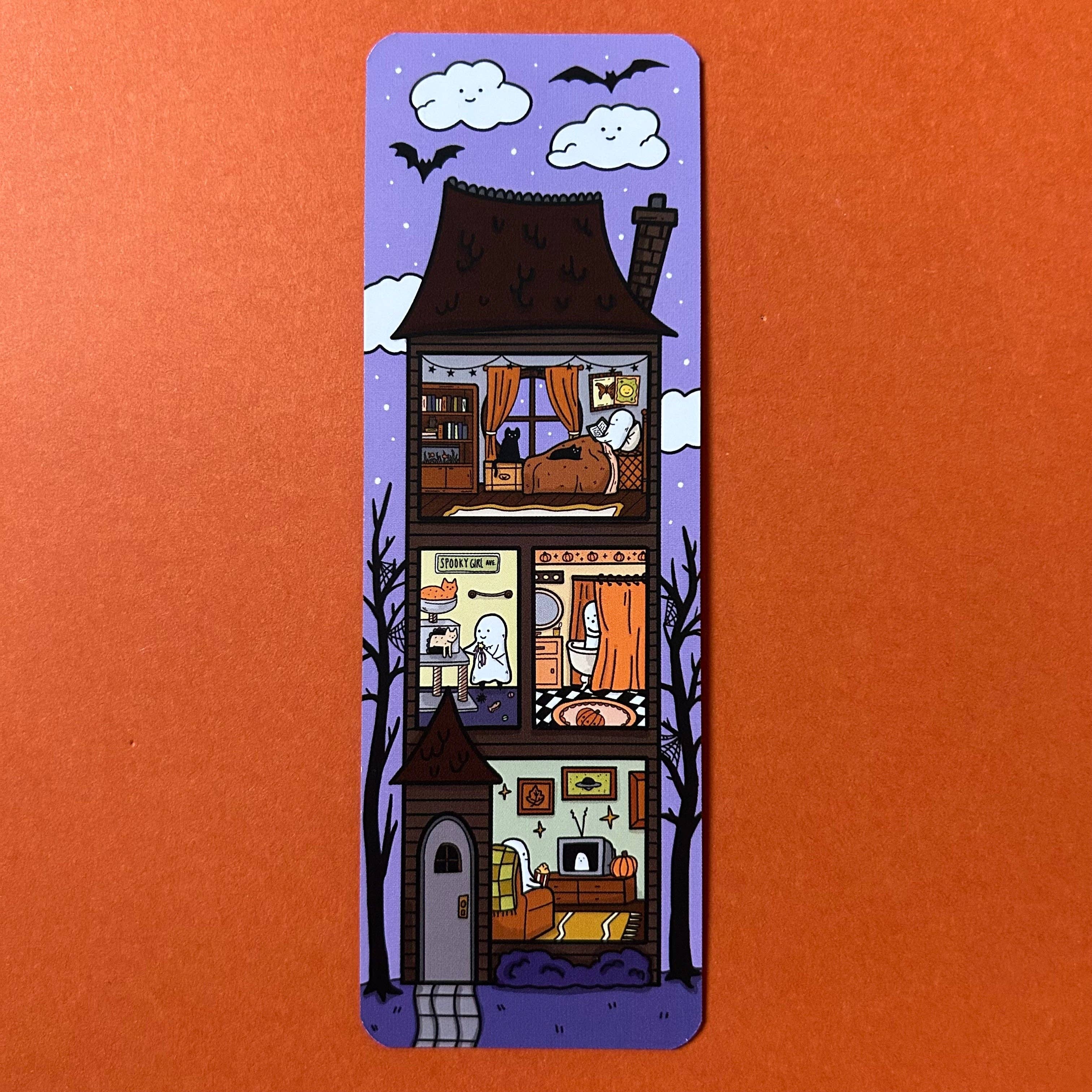 Happy Haunted House Tour Bookmark