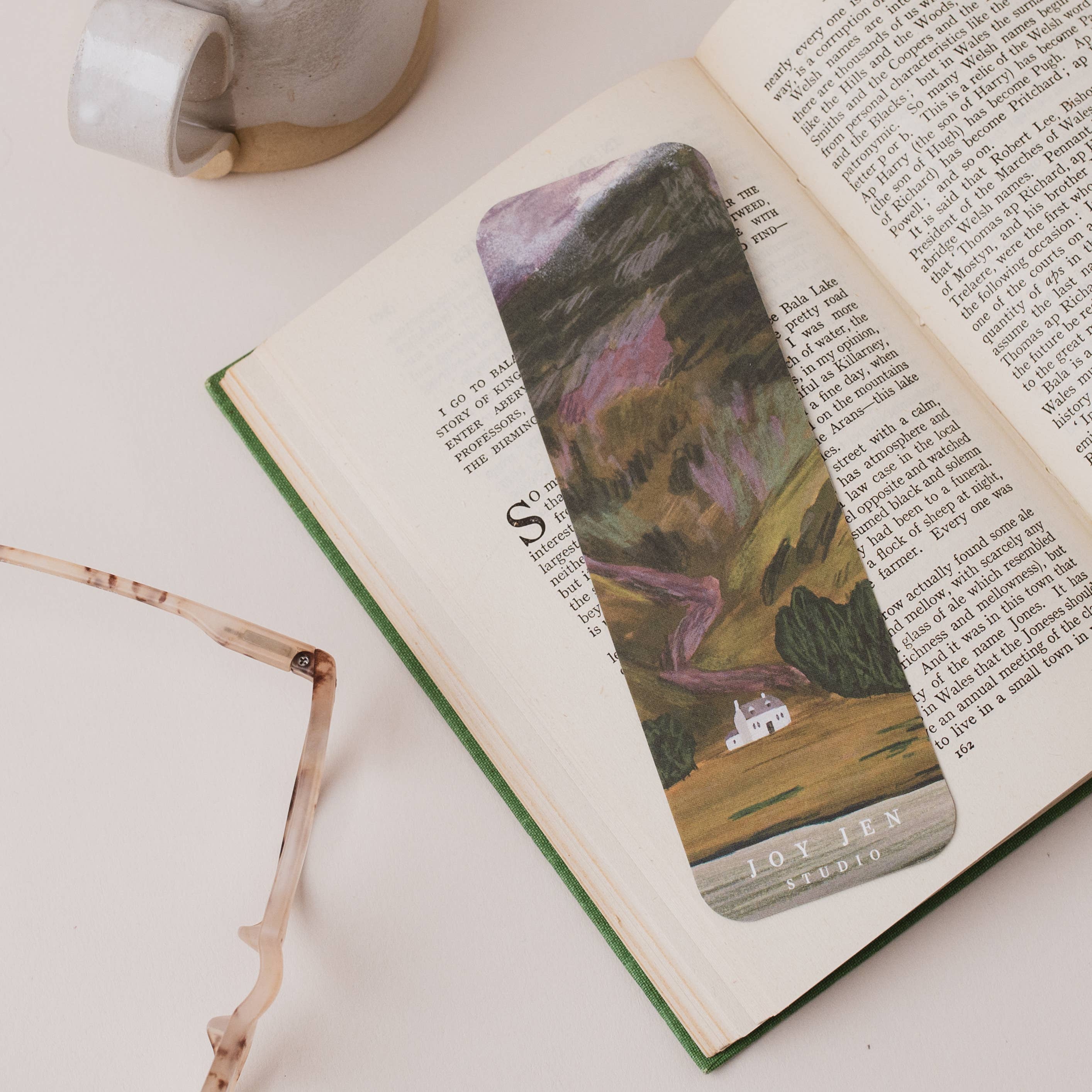 Glencoe Scotland Mountain Bookmark
