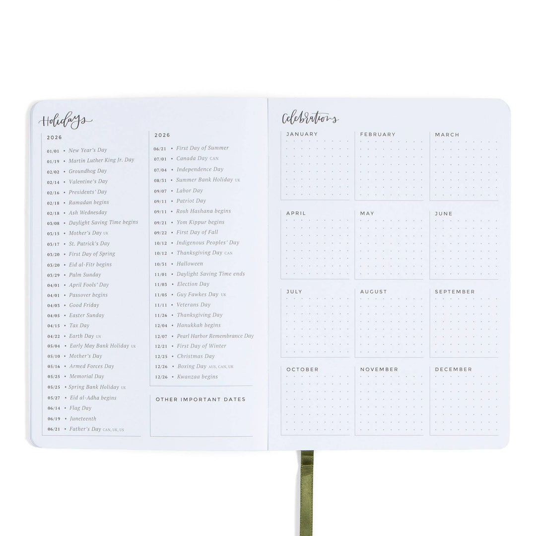 2026 Augustine Floral Petite Planner
