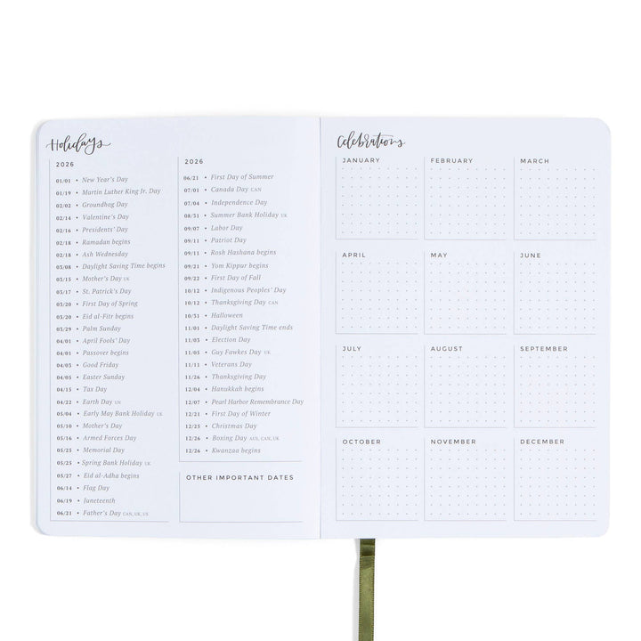 2026 Augustine Floral Petite Planner