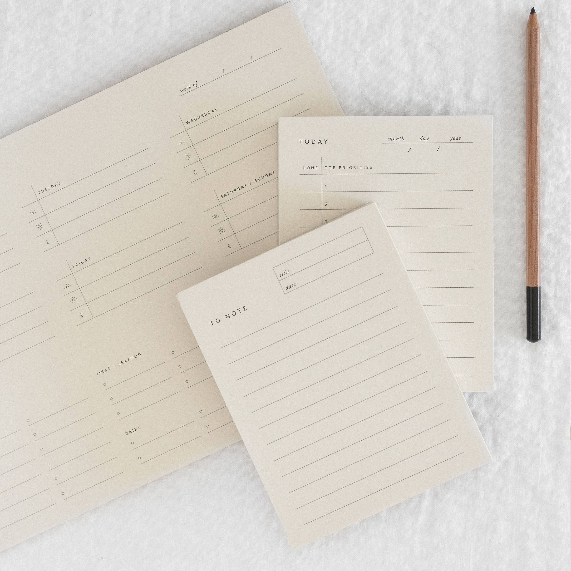 To Note Chunky Notepad