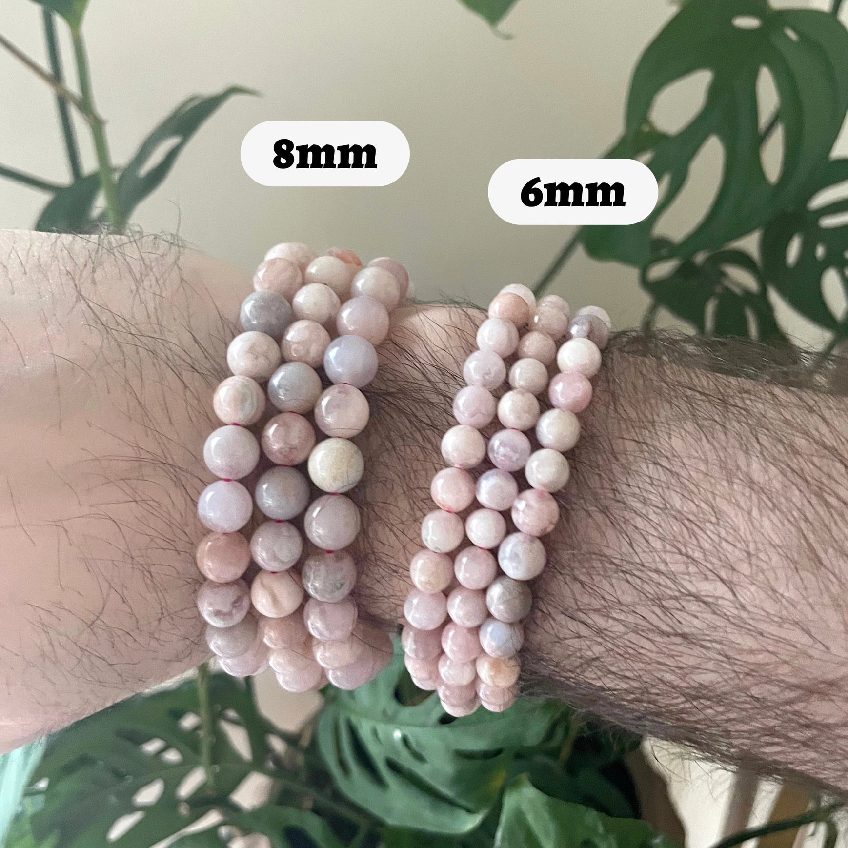 Flower Agate - Crystal Bracelet