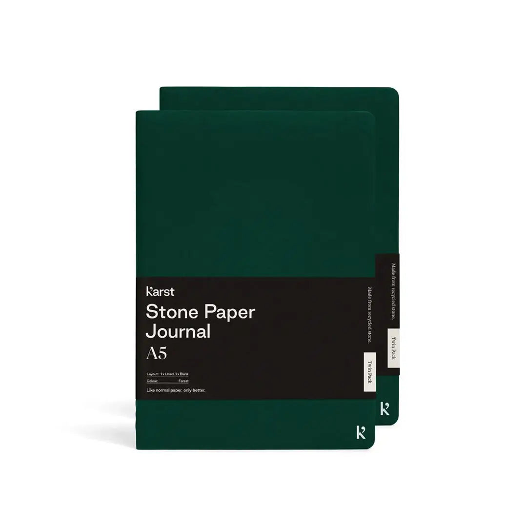 Karst A5 Stone Paper Notebook Set - 7 Colors