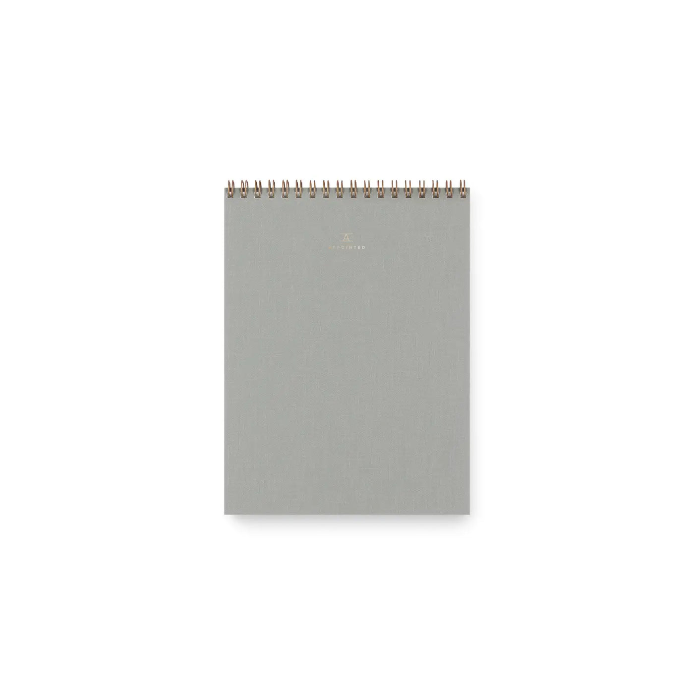 Appointed Top Spiral Office Notepad - Dove Gray