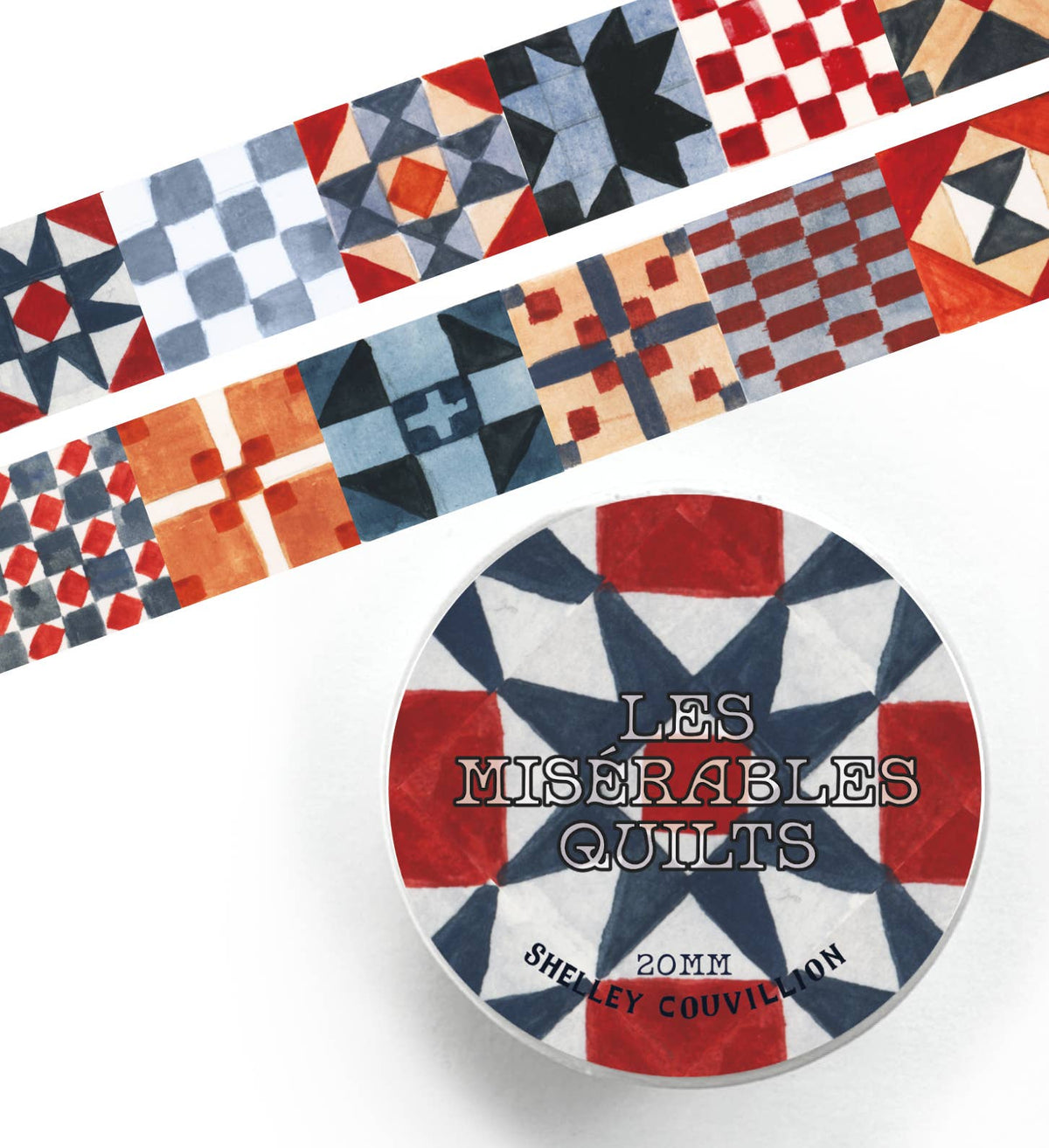 Les Mis French Revolution Quilt Washi Tape