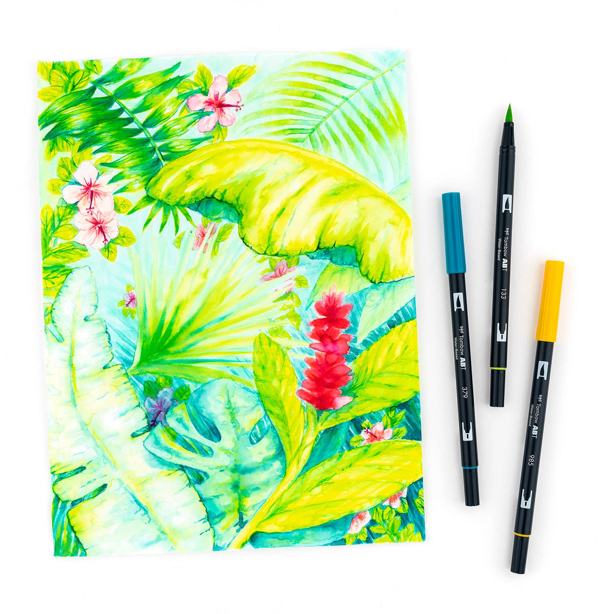 Tombow Dual Brush Pens - Tropical 10 Pack