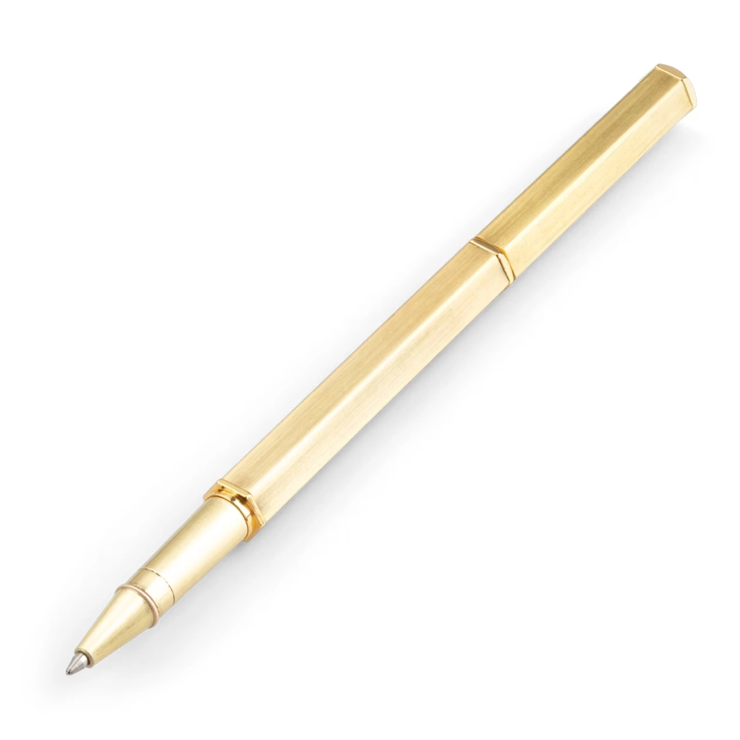 Classic Ballpoint Pen - Gold Hex