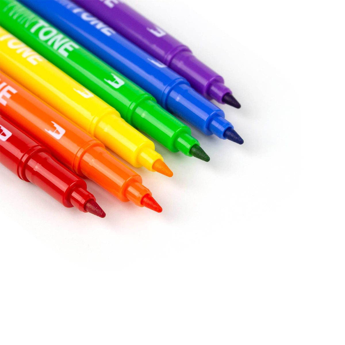 Tombow TwinTone Pen Set - Rainbow 6 Pack