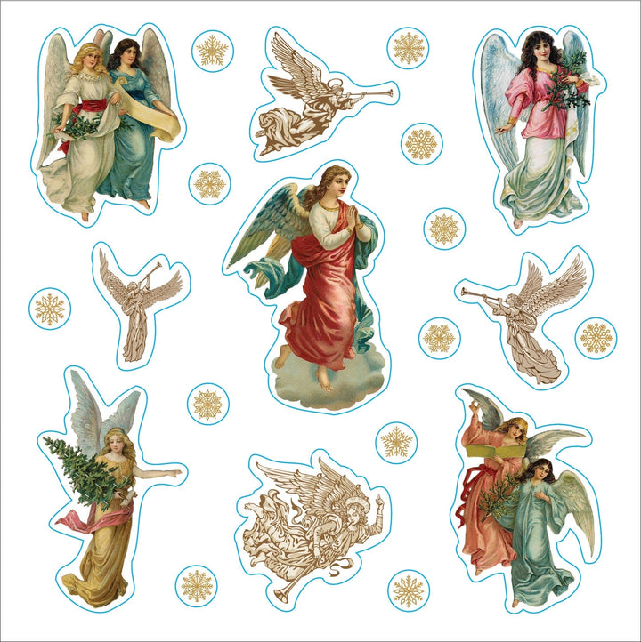 Merry & Bright Christmas Festive Sticker Book