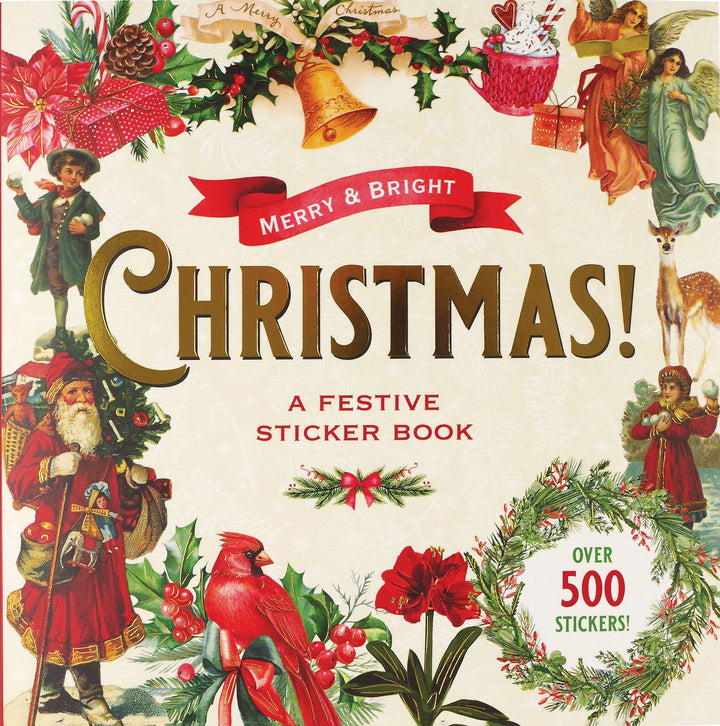 Merry & Bright Christmas Festive Sticker Book