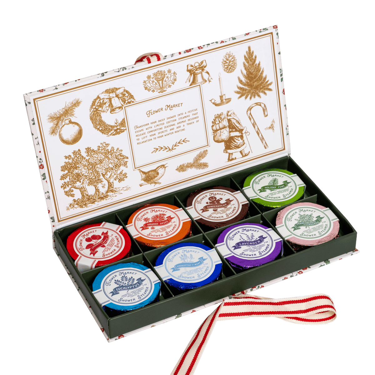 Spa Aromatherapy Gift Set - Shower Steamers 8-Pack
