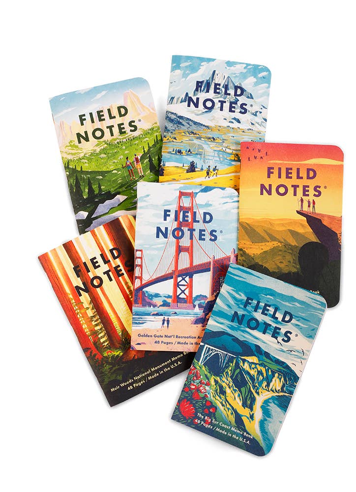 Explore America Pocket Notebook Pack - 2 Options