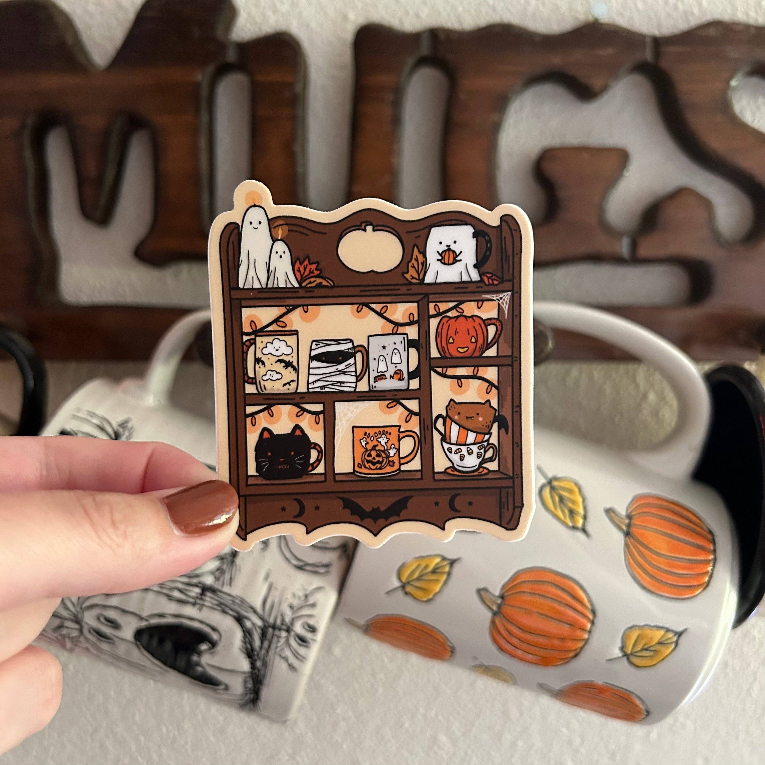 Halloween Mugs Sticker
