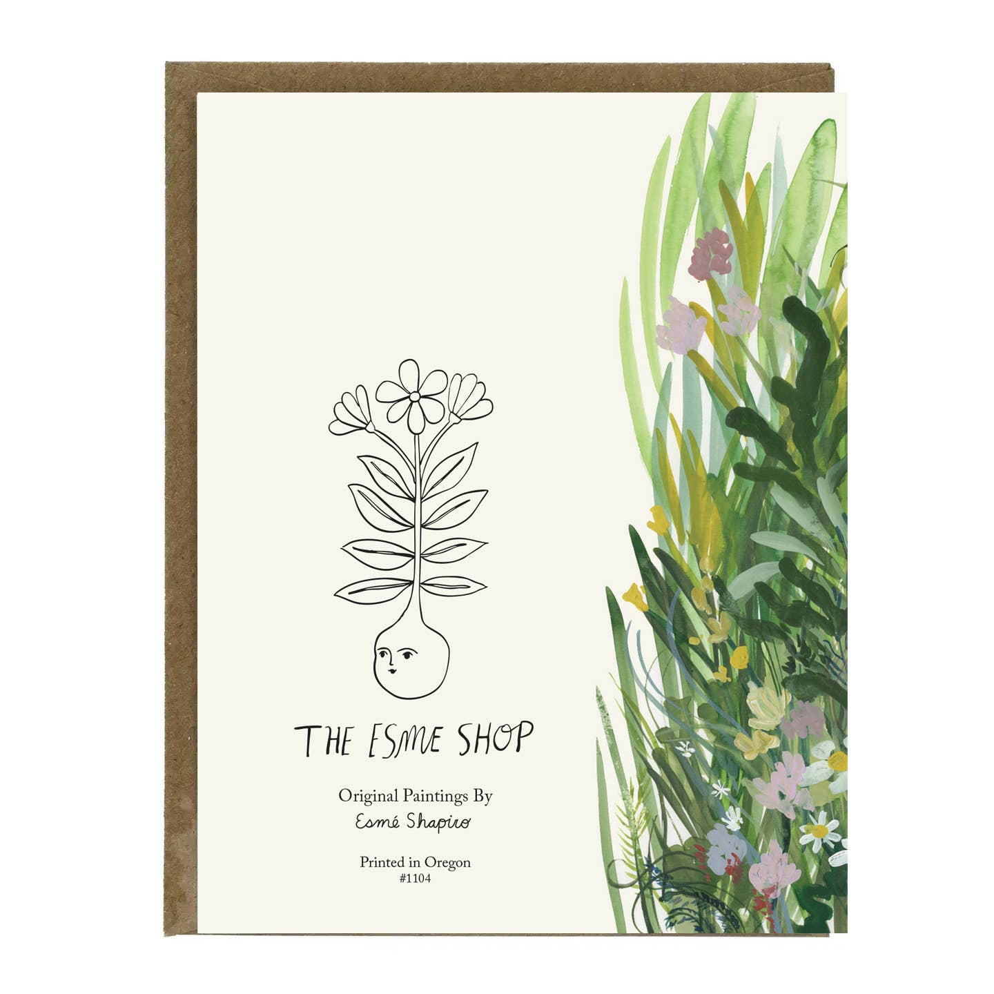 Thank You Wildflowers Card