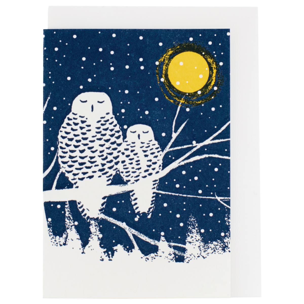 Mini Peaceful Owls Card - Pack of 6