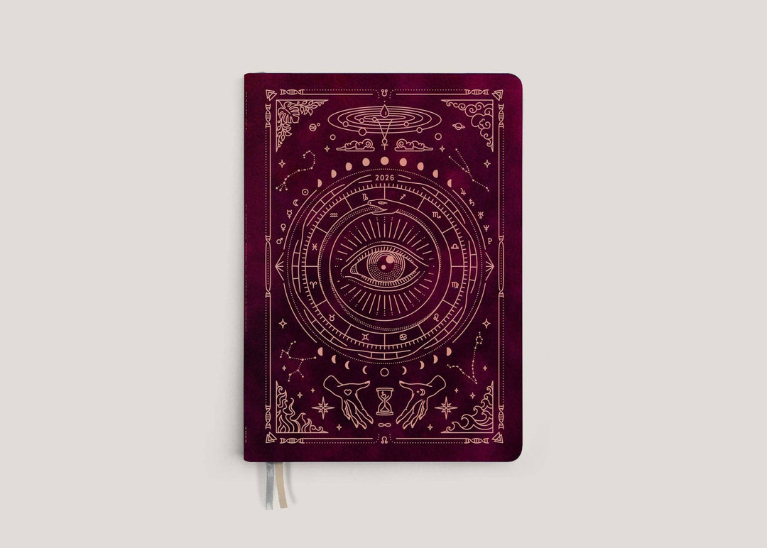 Magic of I - 2026 Astrological Almanac & Guidebook - Pomegranate Velvet