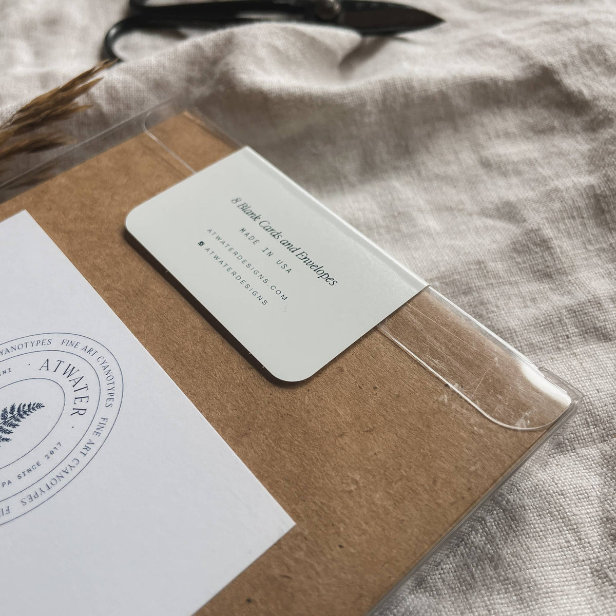 Slow Mornings - Botanical Cyanotype Cards Boxed Set