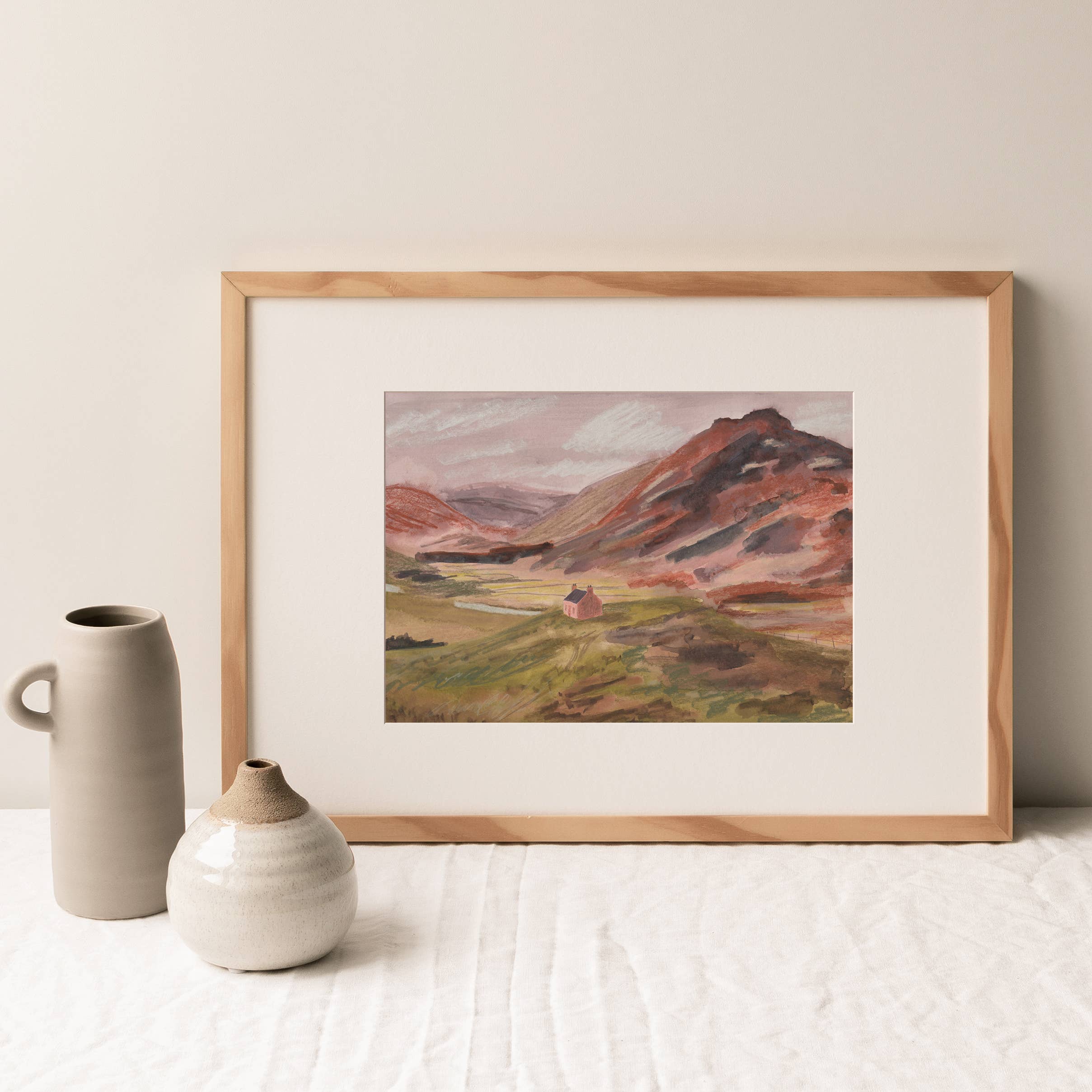 Braemar, Aberdeenshire - A4 Art Print