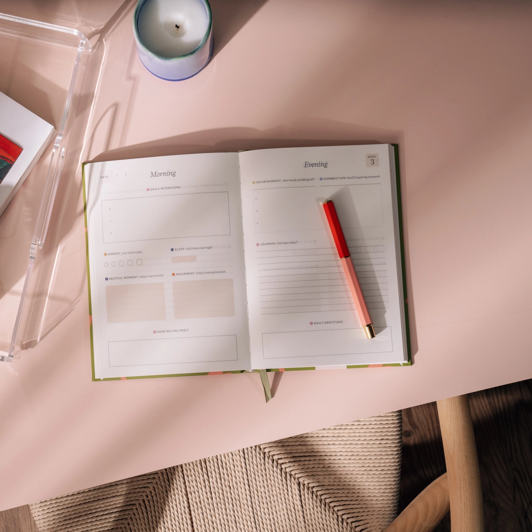 Tulip Guided Wellness Journal