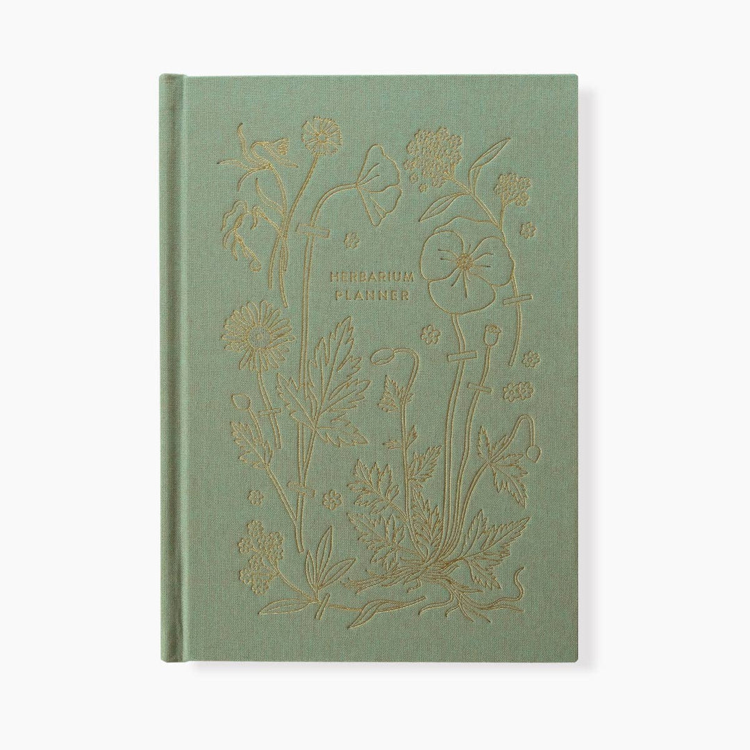 Herbarium Linen-Bound Undated Planner