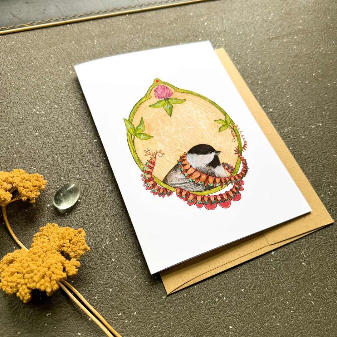 Chickadee of Clover Card