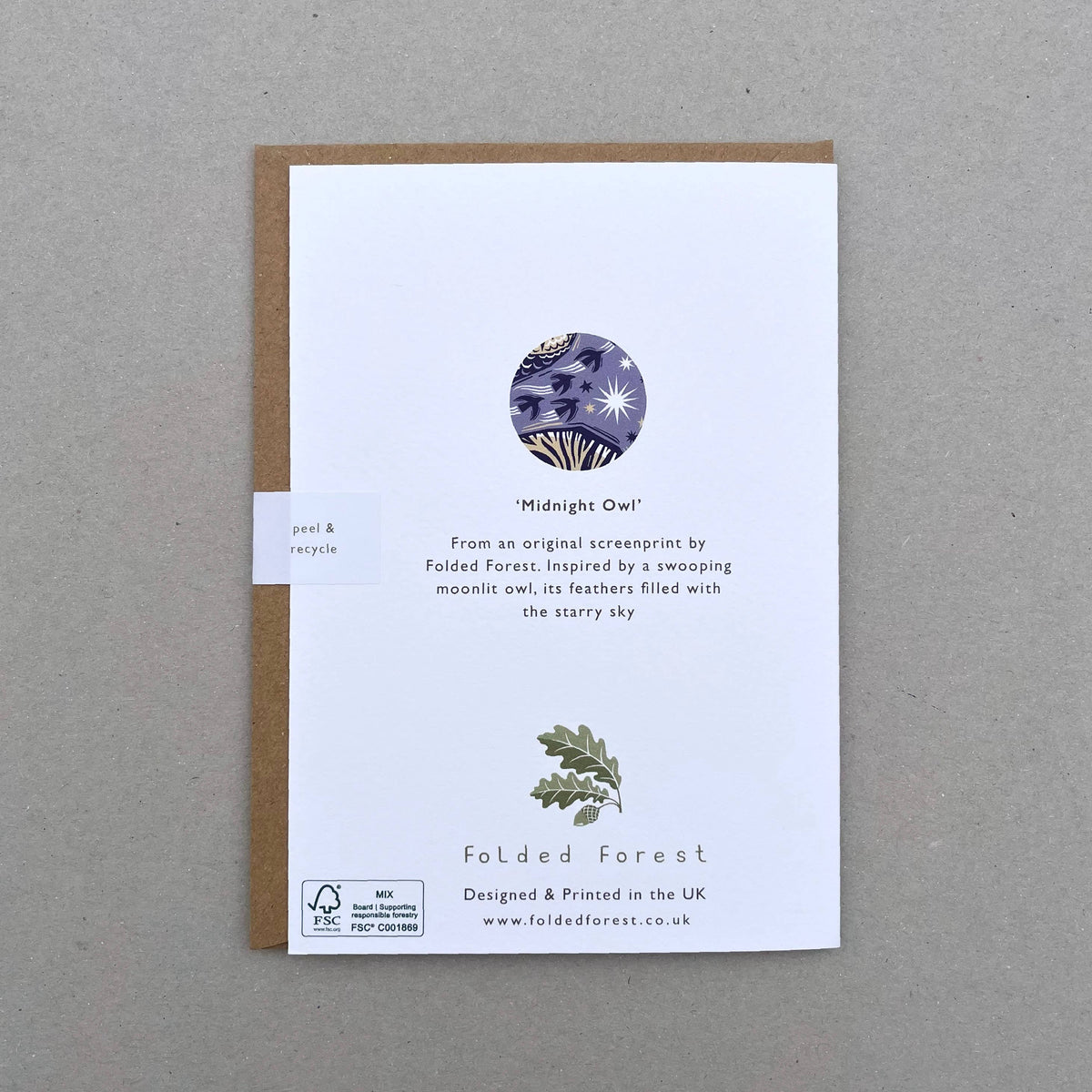 Midnight Owl Card