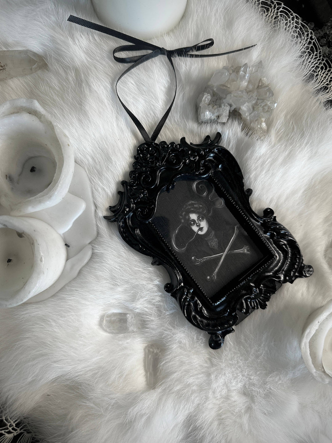 The Medium - Mini Ornate Black Framed Print