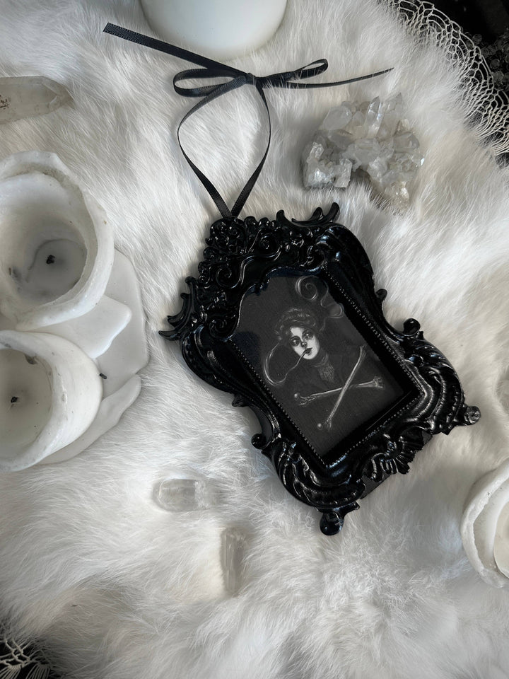 The Medium - Mini Ornate Black Framed Print