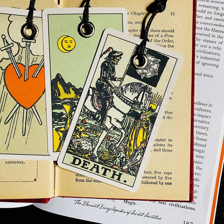 Mystery Bookmark - Real Tarot Card