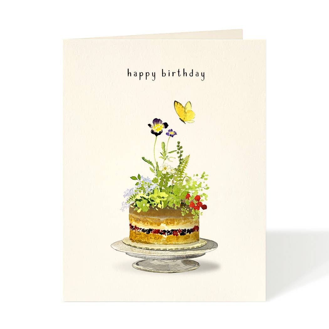 Garden Party Birthday Card