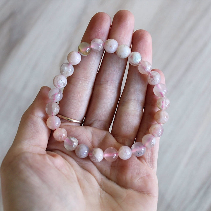Flower Agate - Crystal Bracelet