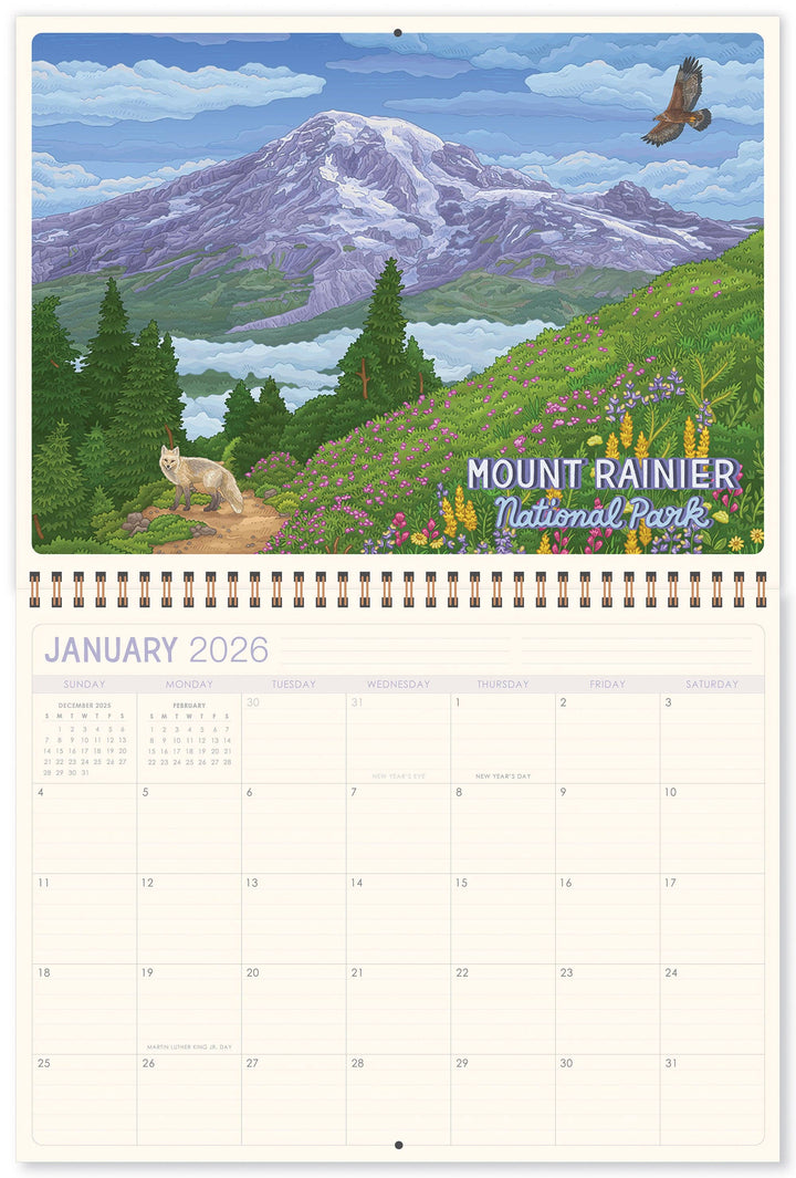National Parks Wall Calendar