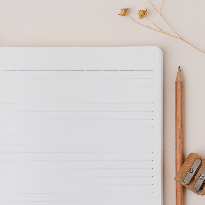 Autumn Meadow Yorkshire Lined Notebook