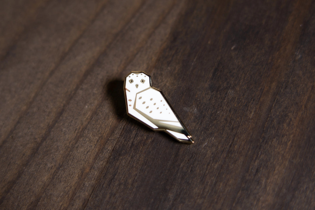 Snowy Owl Pin