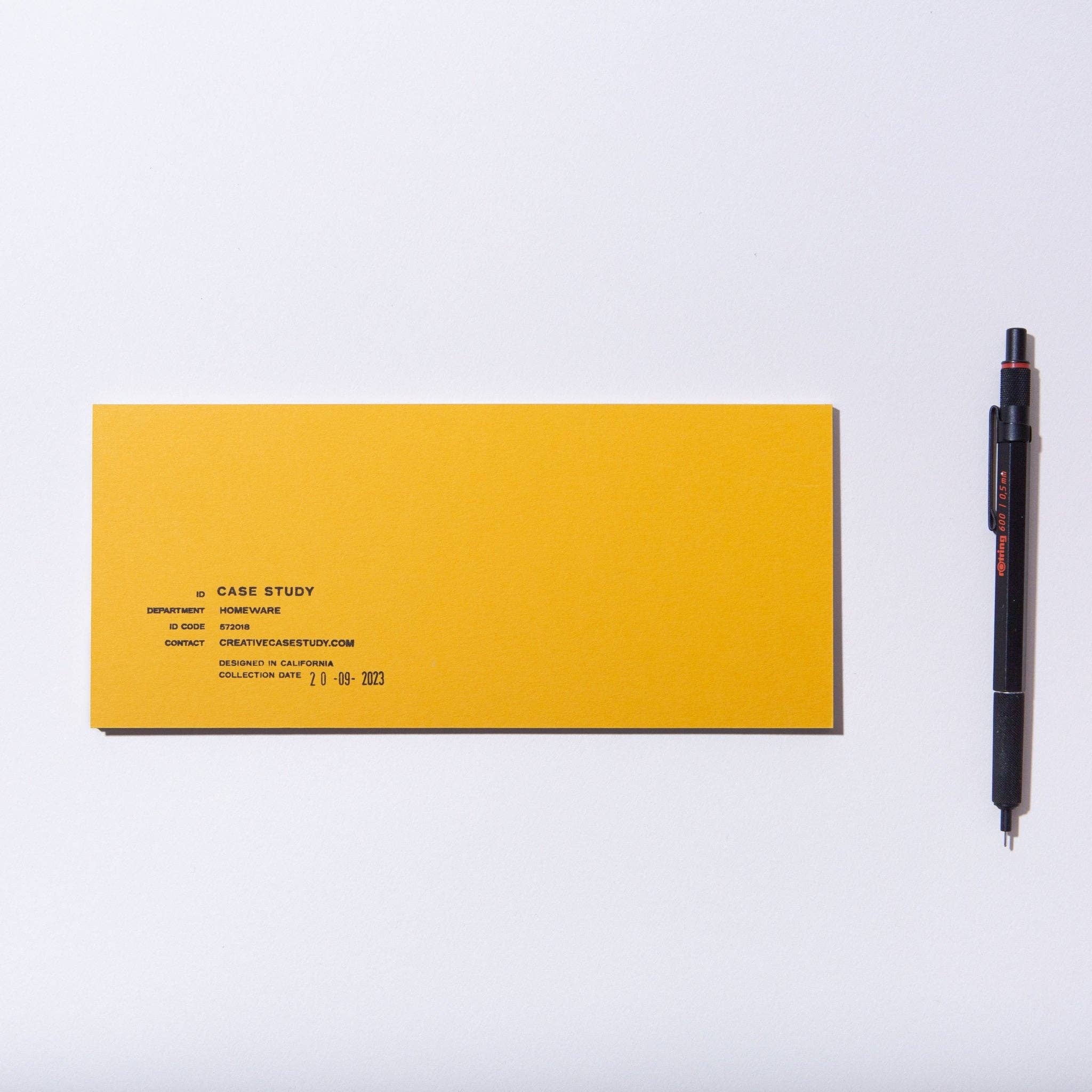 Utilitarian Habit Tracker Notepad