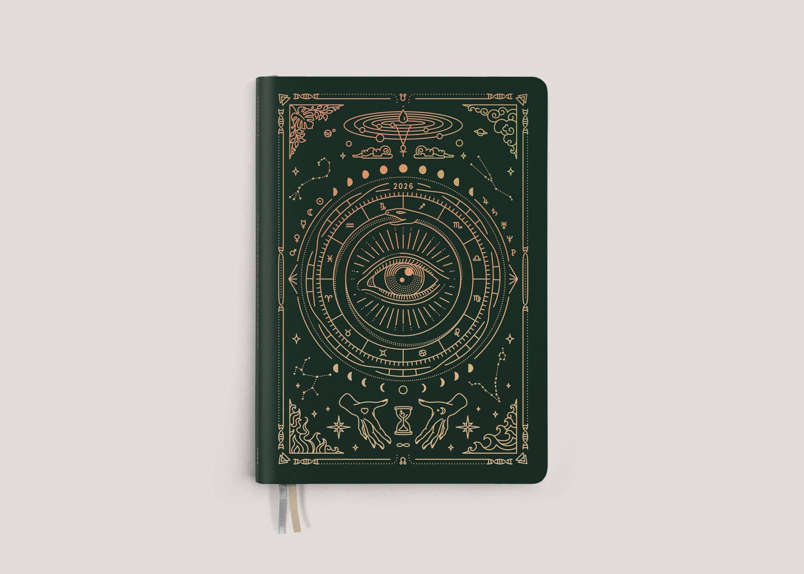 Magic of I - 2026 Astrological Almanac & Guidebook - Deep Moss Green