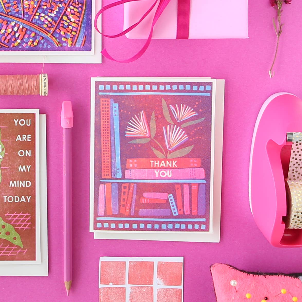Thank You Books Card