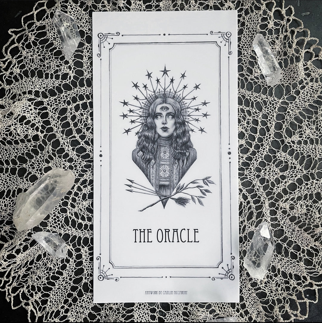 The Oracle Devotional Candle Sticker