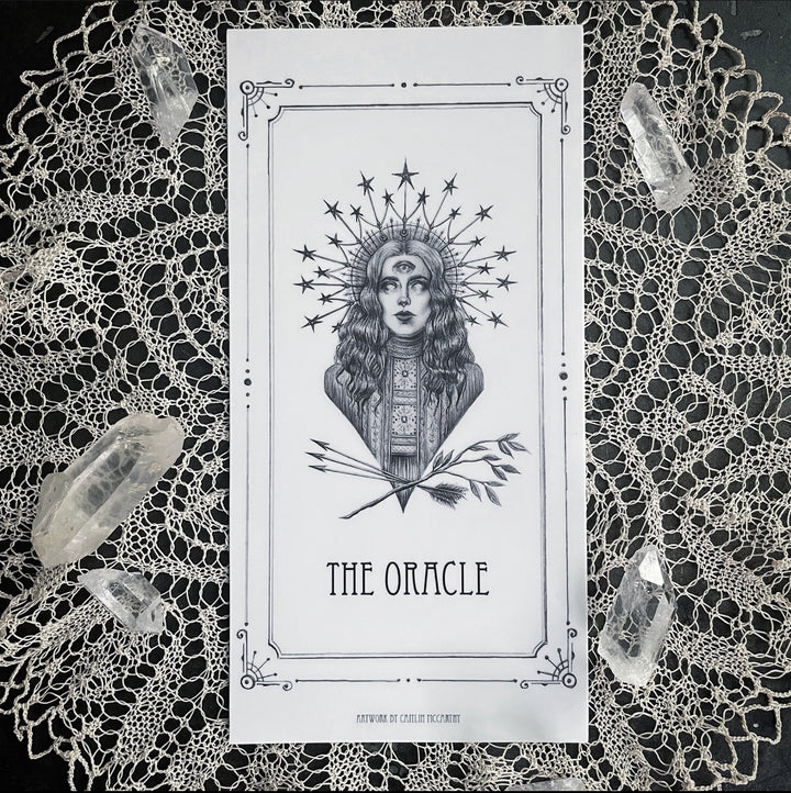 The Oracle Devotional Candle Sticker