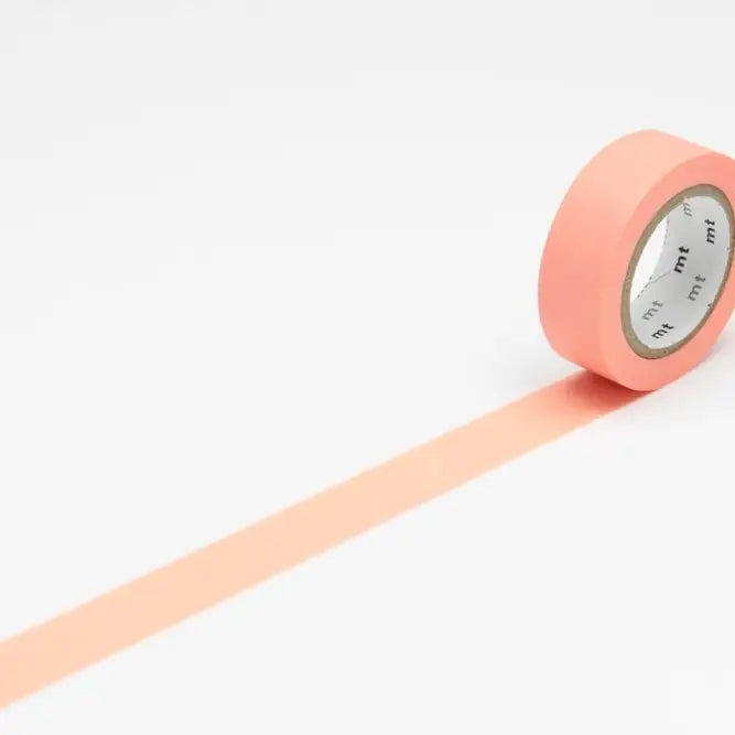 Matte Salmon Washi Tape