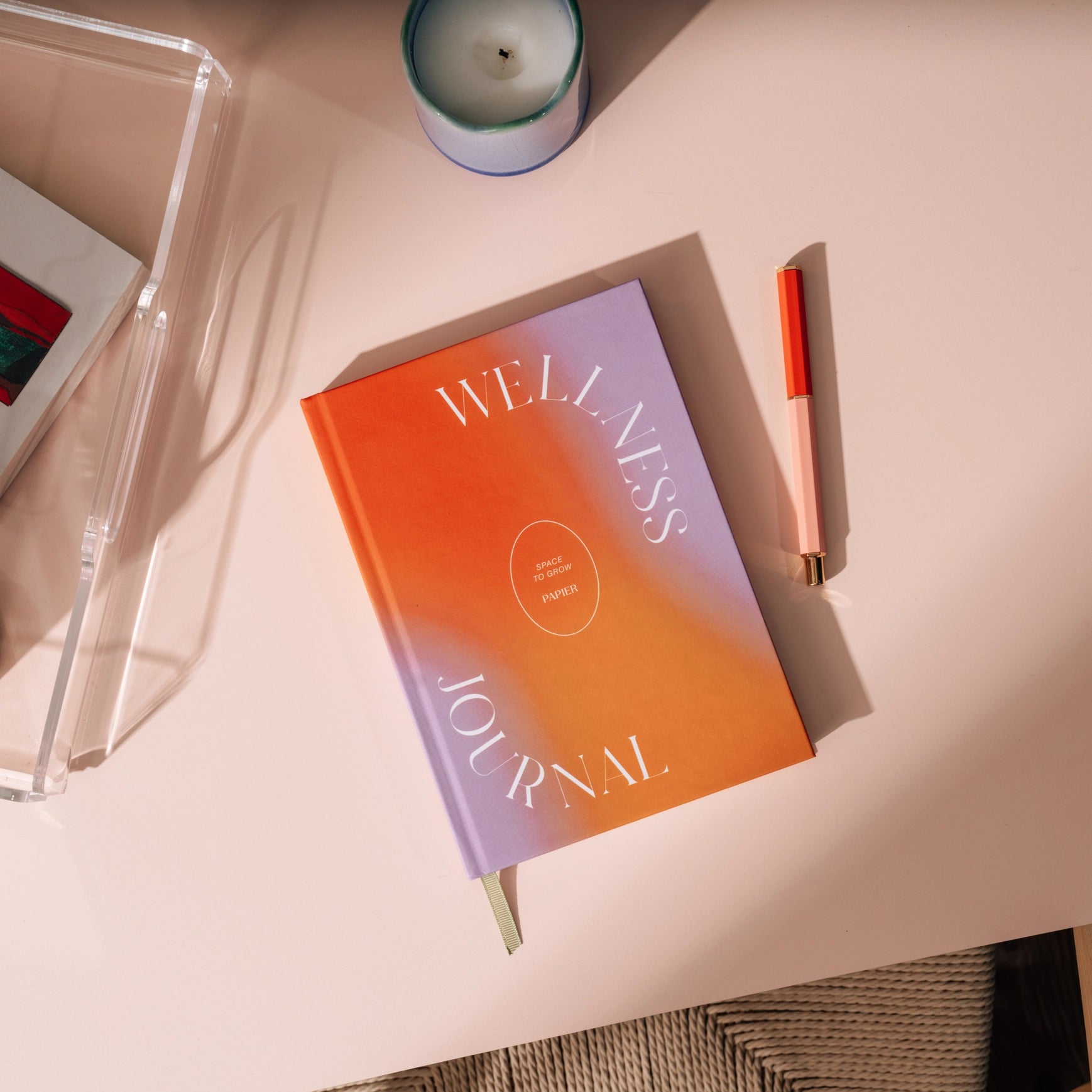 Warmth Glow Guided Wellness Journal