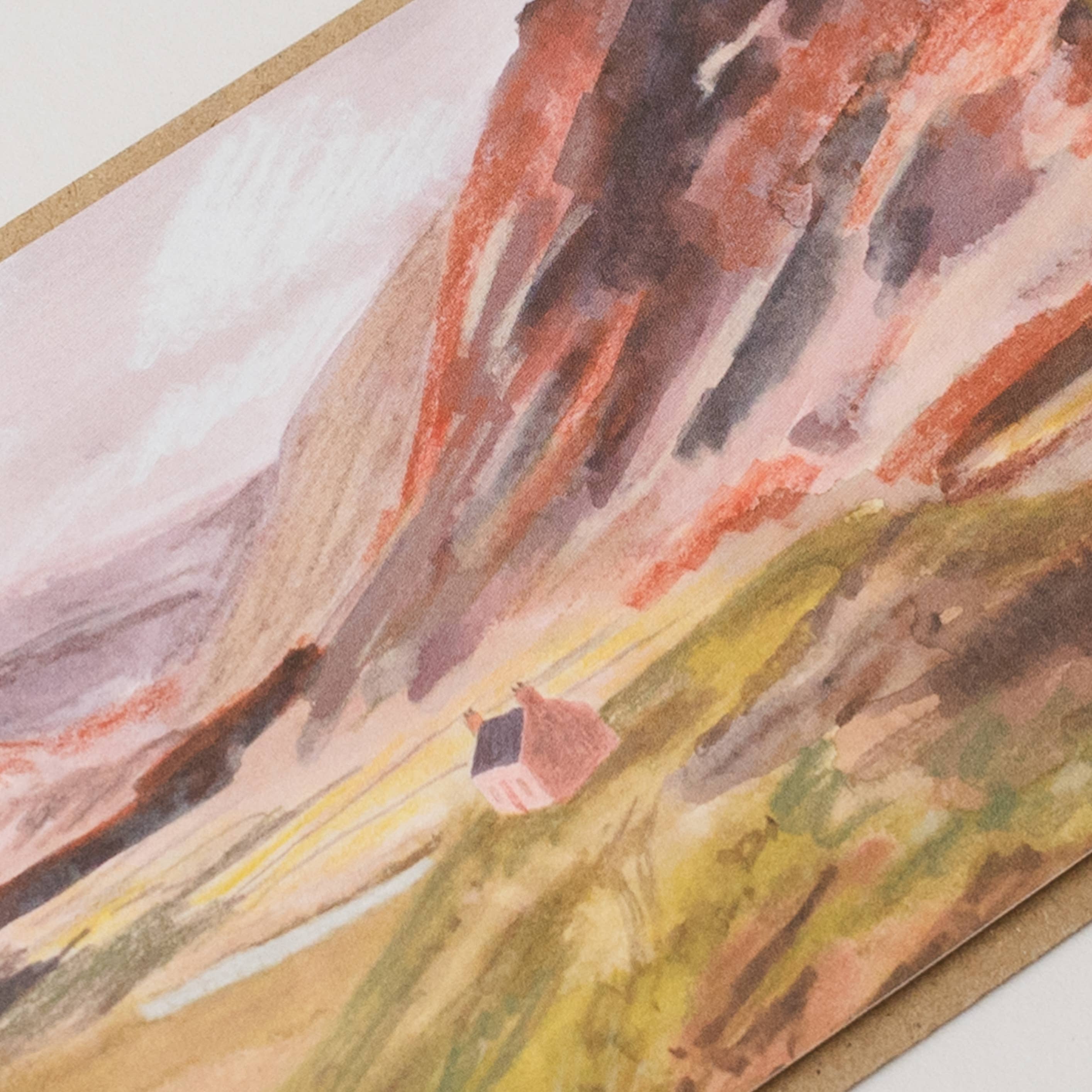 Braemar Scotland Landscape Card