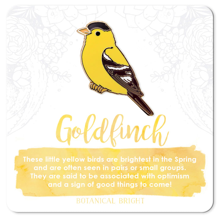 Goldfinch Pin