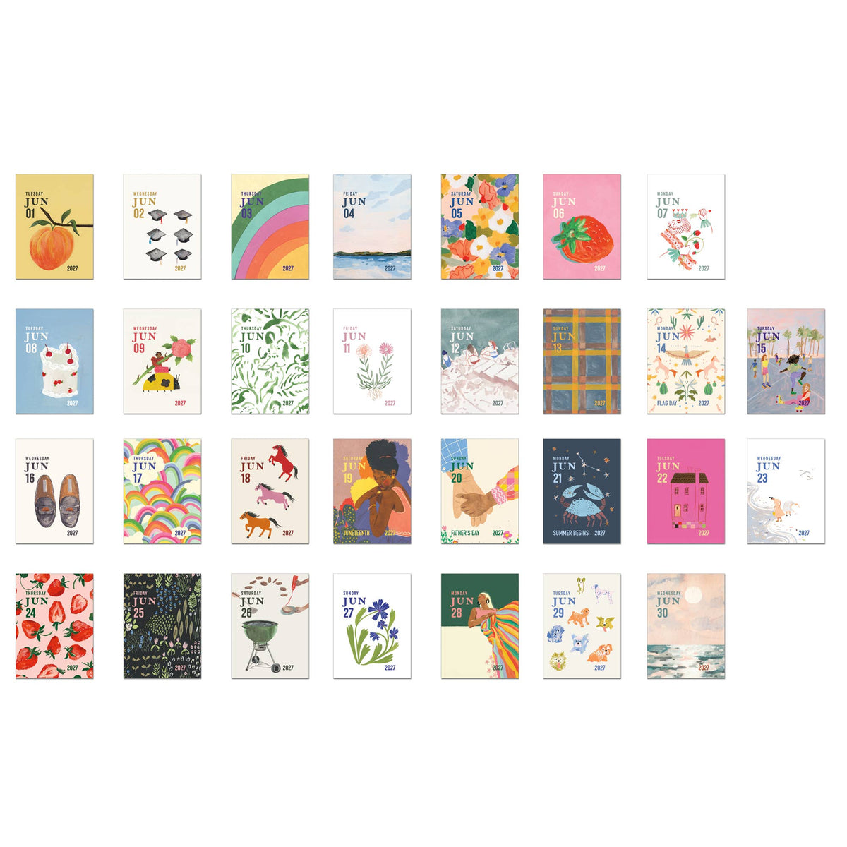 2027 MINI Daily Tear-off Calendar
