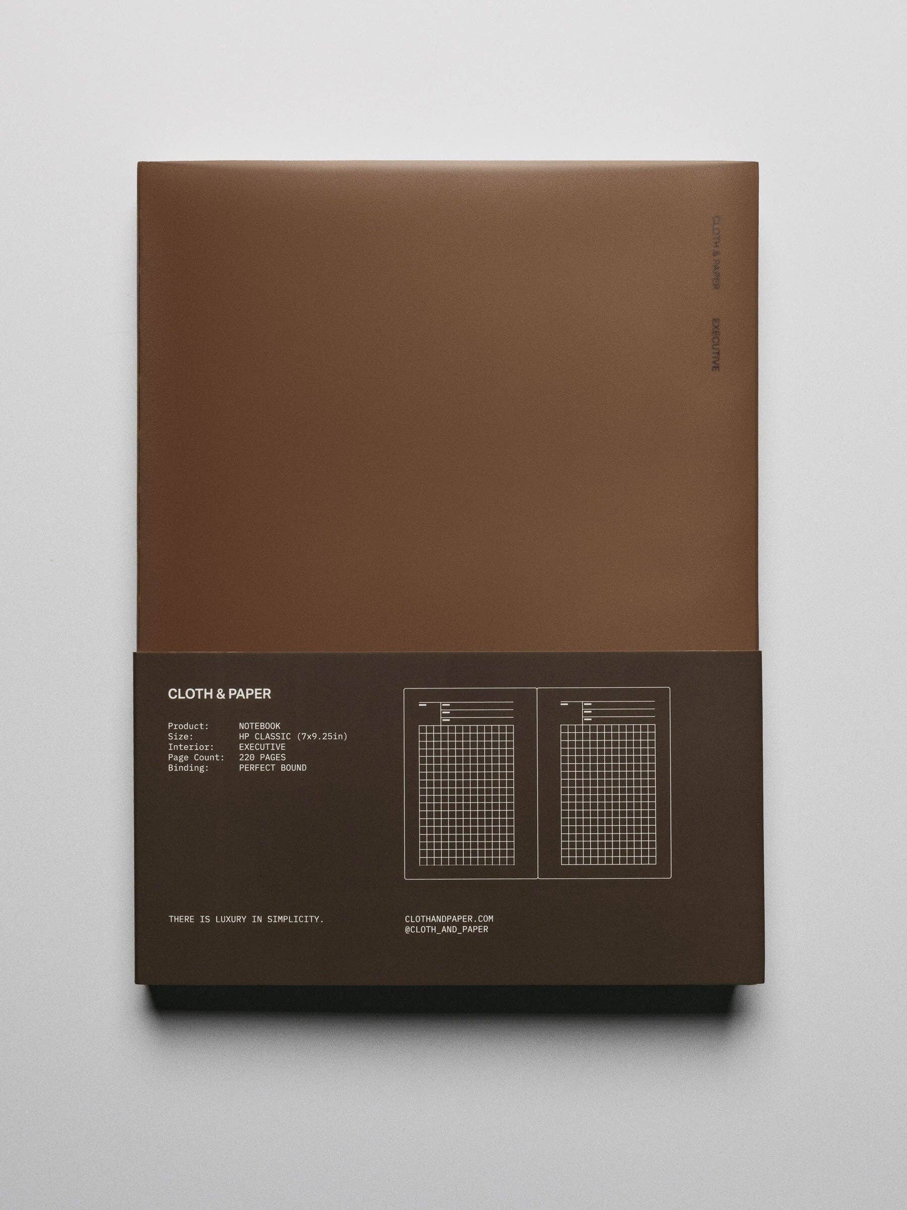 Executive Perfect Bound Notebook - Large