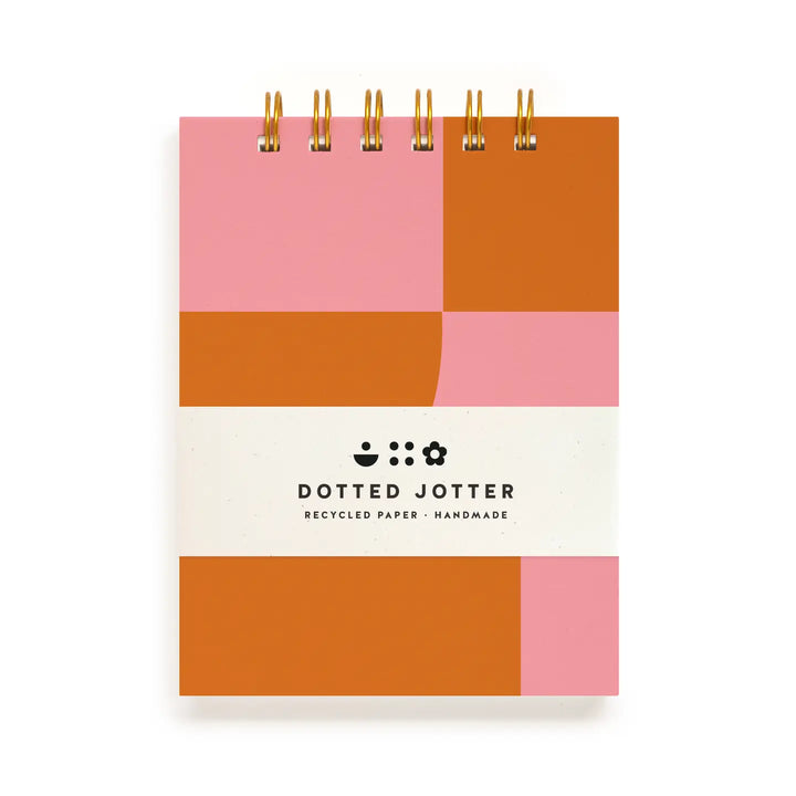 Vibrance Geometry Dotted Jotter Notebook
