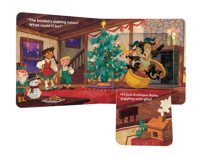 Krampus Baby Flap Book
