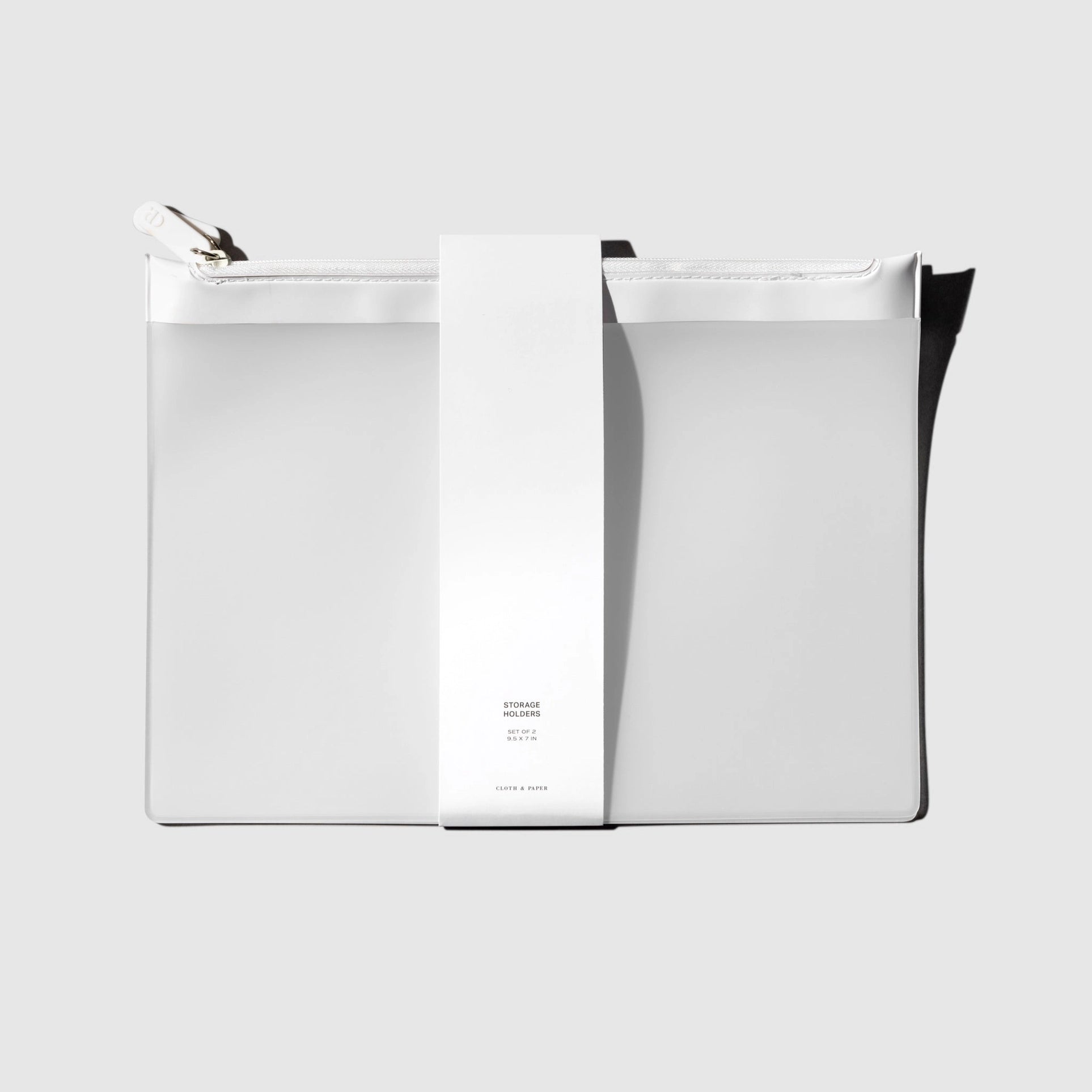 Cloth & Paper - Vinyl Storage Holder Pouch Set