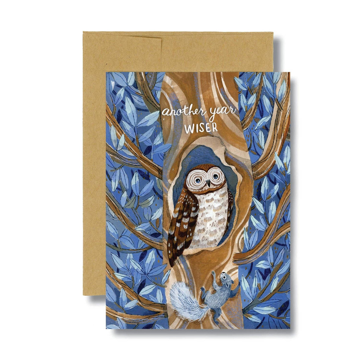 Wise Owl Birthday Card