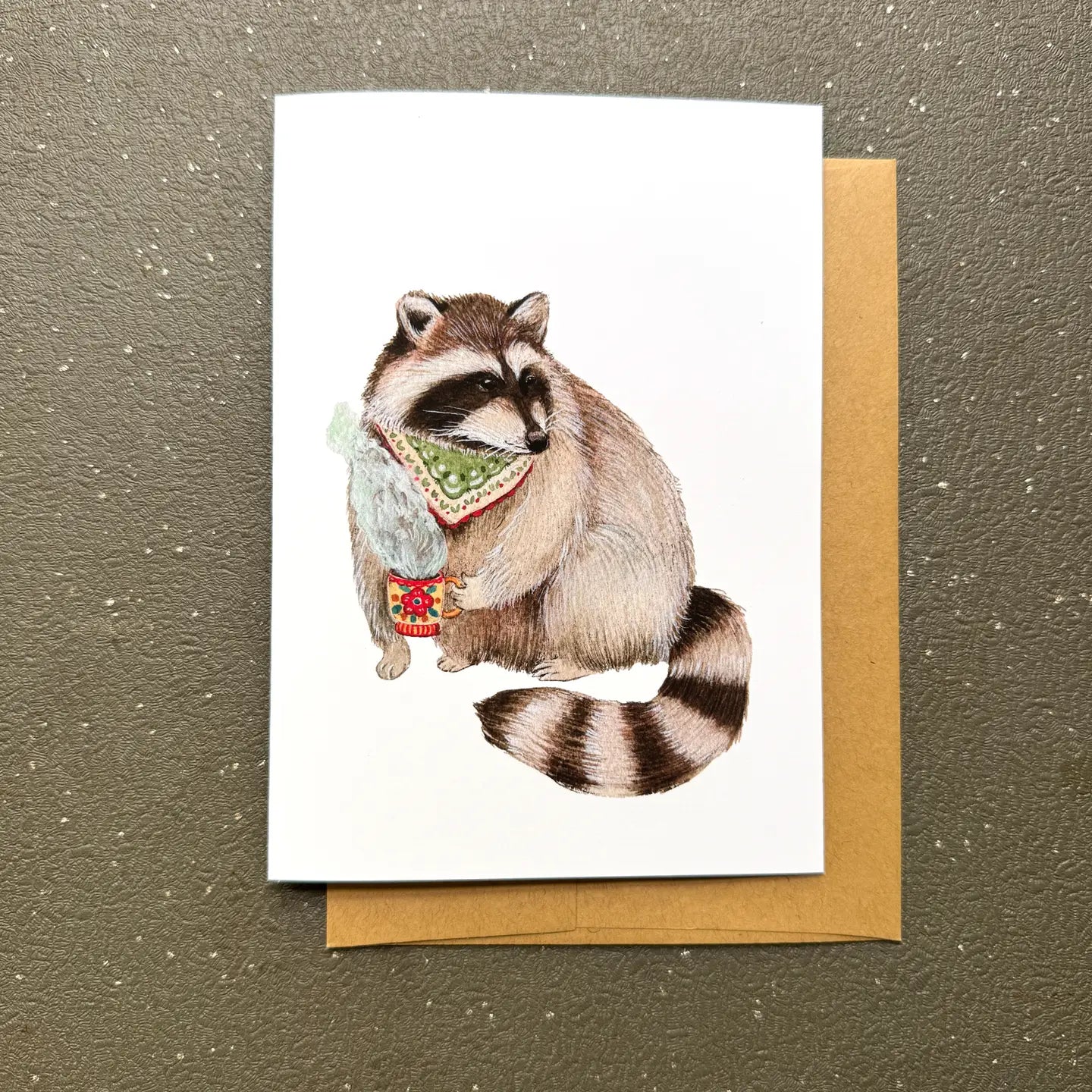 Rocky Raccoon Card